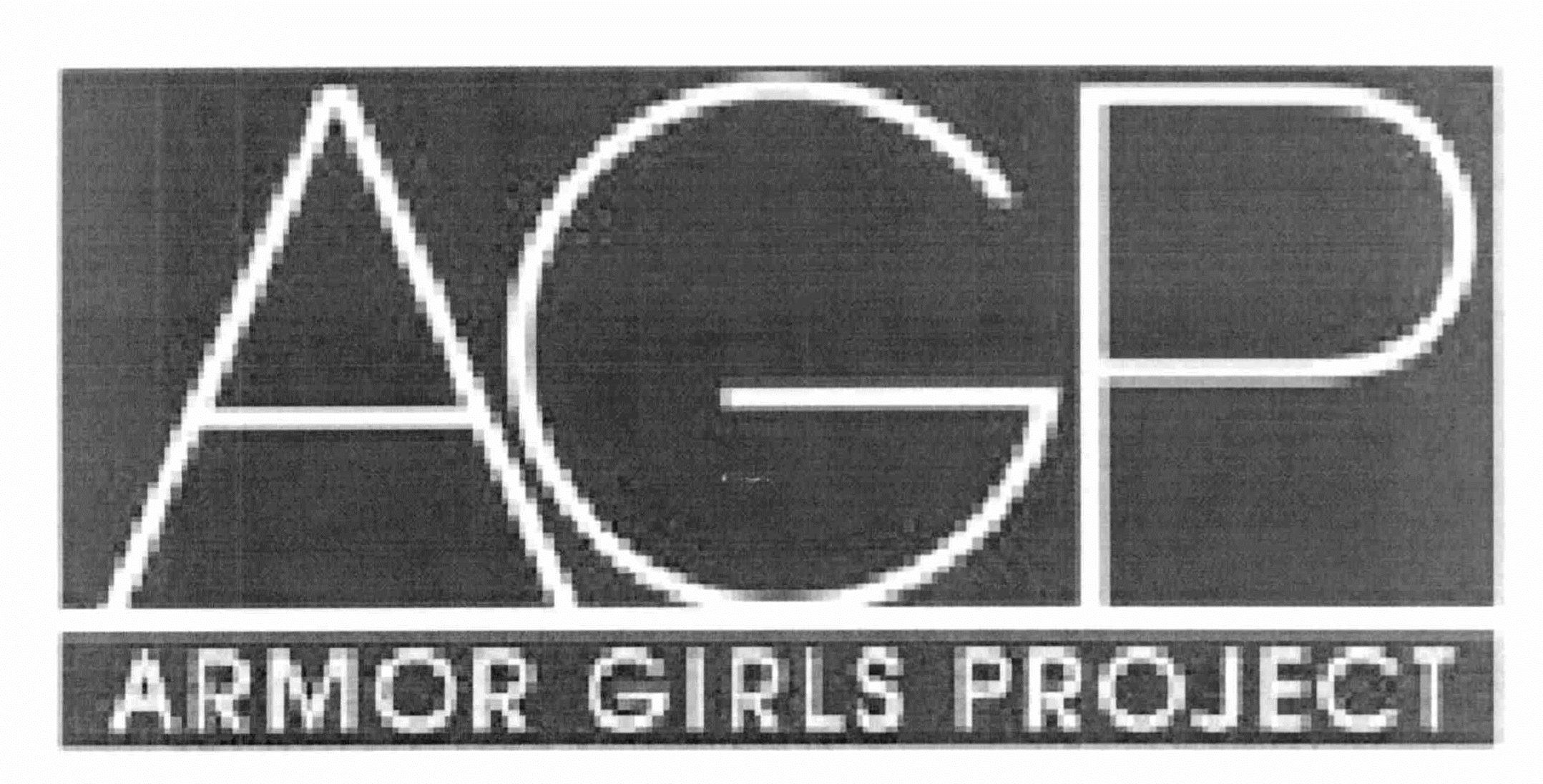 Trademark Logo AGP ARMOR GIRLS PROJECT