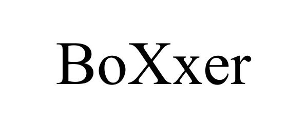  BOXXER