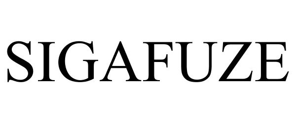 Trademark Logo SIGAFUZE