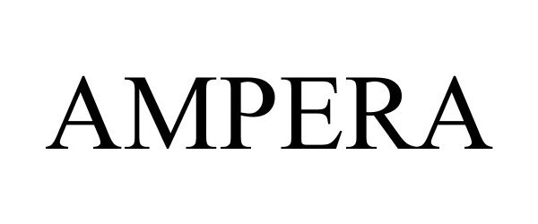 Trademark Logo AMPERA