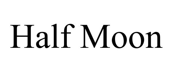 Trademark Logo HALF MOON