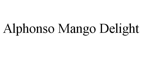  ALPHONSO MANGO DELIGHT