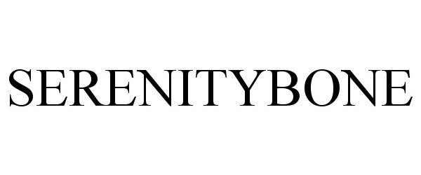 Trademark Logo SERENITYBONE