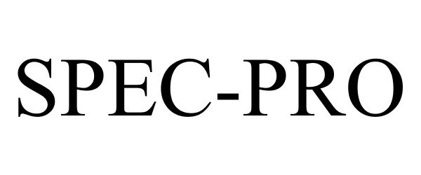 Trademark Logo SPEC-PRO