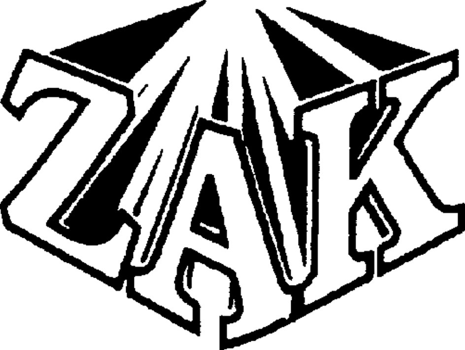 Trademark Logo ZAK