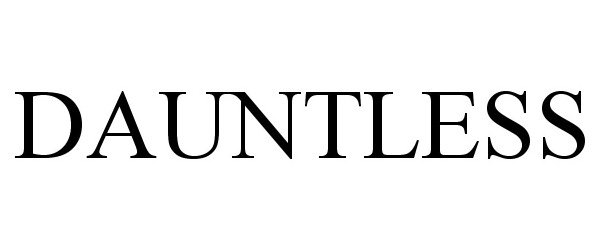 Trademark Logo DAUNTLESS