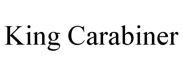  KING CARABINER