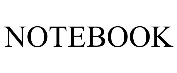 Trademark Logo NOTEBOOK
