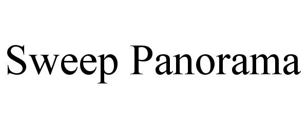 Trademark Logo SWEEP PANORAMA