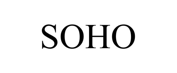 Trademark Logo SOHO