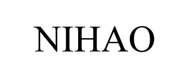 Trademark Logo NIHAO