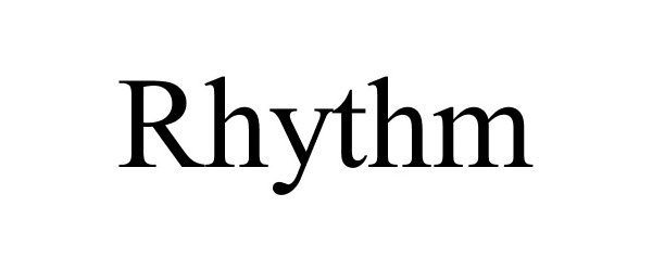 Trademark Logo RHYTHM