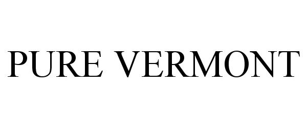 Trademark Logo PURE VERMONT