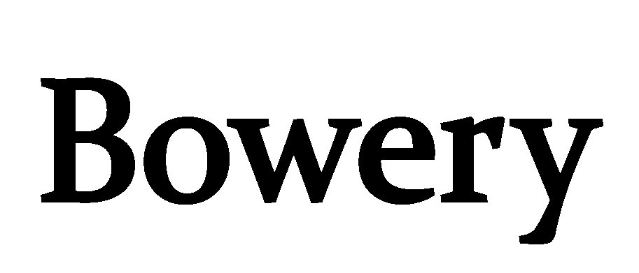 Trademark Logo BOWERY