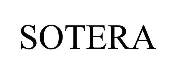 Trademark Logo SOTERA