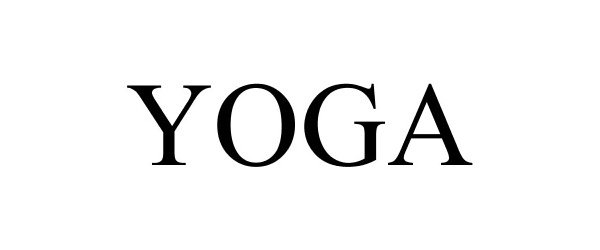 Trademark Logo YOGA