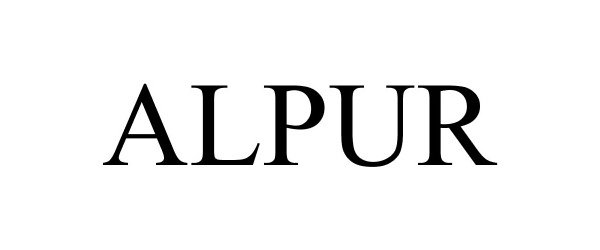 Trademark Logo ALPUR