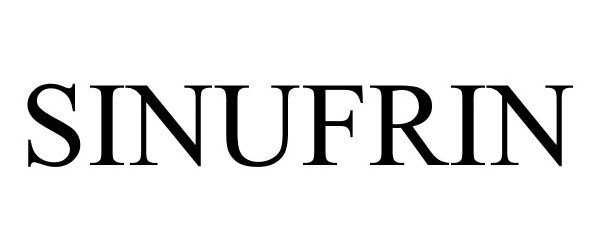 Trademark Logo SINUFRIN