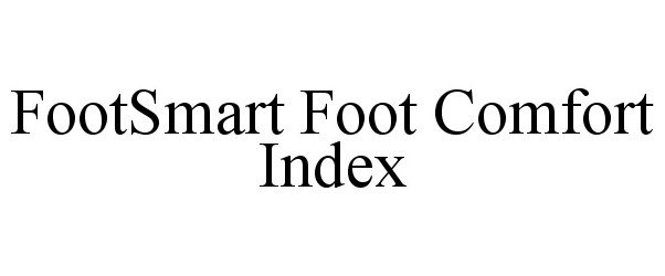  FOOTSMART FOOT COMFORT INDEX