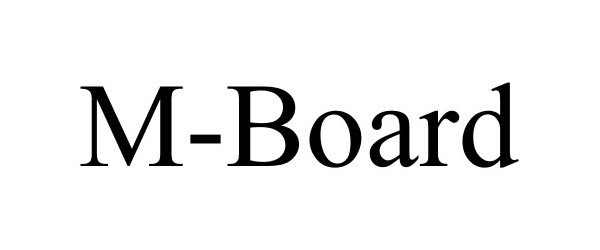 Trademark Logo M-BOARD