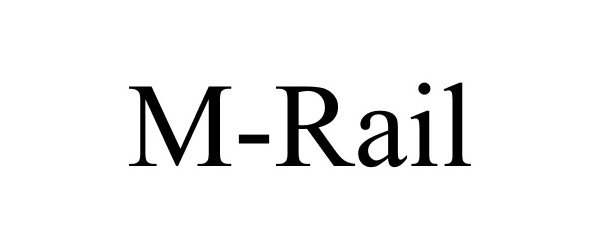 Trademark Logo M-RAIL