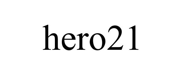 Trademark Logo HERO21