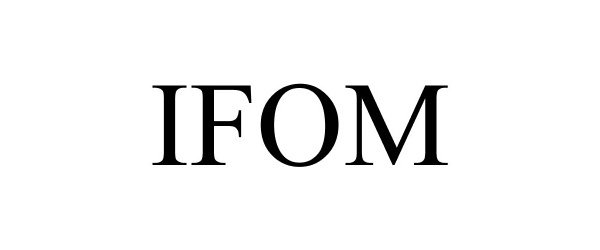 Trademark Logo IFOM