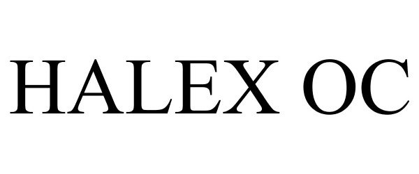 Trademark Logo HALEX OC