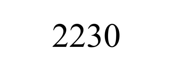 Trademark Logo 2230