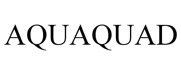 Trademark Logo AQUAQUAD