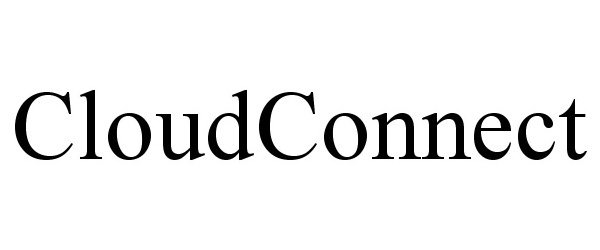 Trademark Logo CLOUDCONNECT