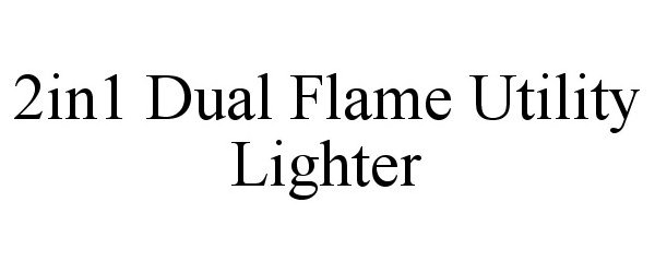  2IN1 DUAL FLAME UTILITY LIGHTER