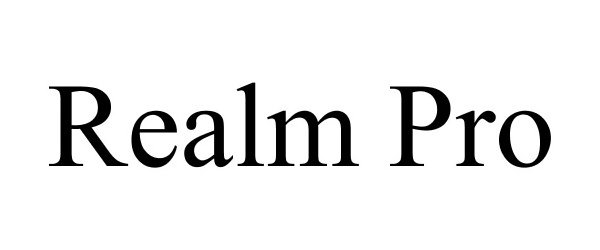 Trademark Logo REALM PRO