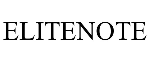 Trademark Logo ELITENOTE