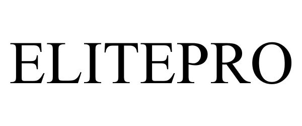 Trademark Logo ELITEPRO