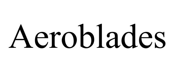 Trademark Logo AEROBLADES