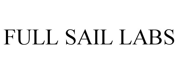 Trademark Logo FULL SAIL LABS