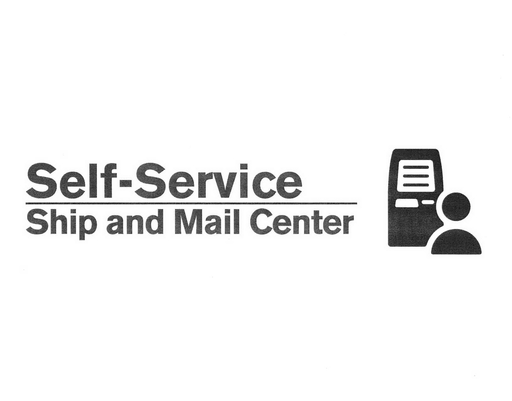 Trademark Logo SELF-SERVICE SHIP AND MAIL CENTER