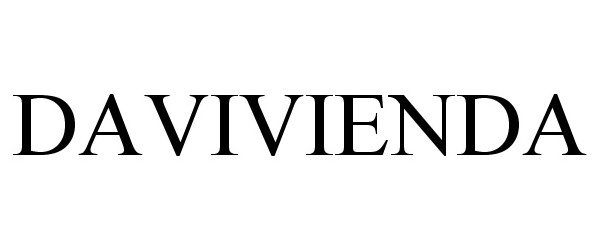 Trademark Logo DAVIVIENDA