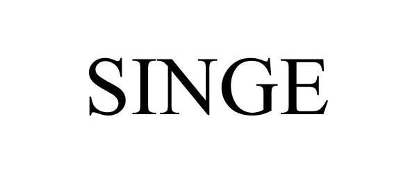 Trademark Logo SINGE