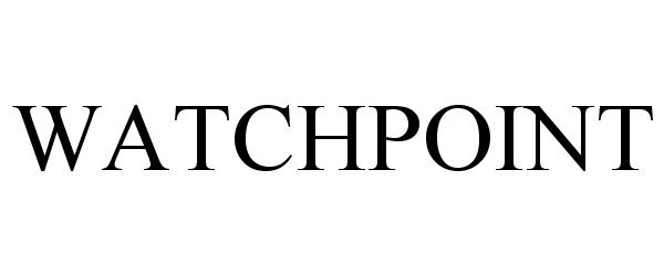 Trademark Logo WATCHPOINT