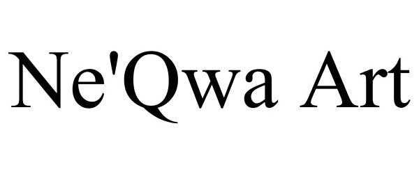Trademark Logo NE'QWA ART