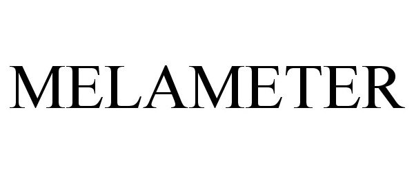 Trademark Logo MELAMETER