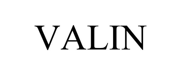 Trademark Logo VALIN