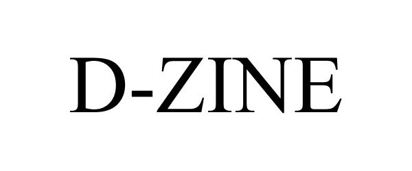  D-ZINE