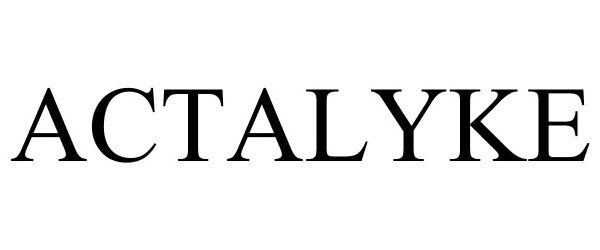 Trademark Logo ACTALYKE
