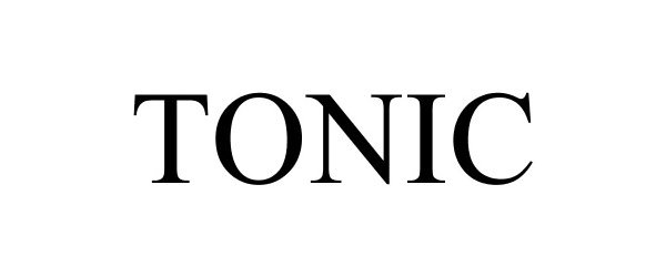 Trademark Logo TONIC