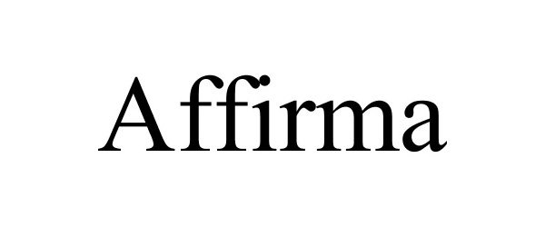 Trademark Logo AFFIRMA