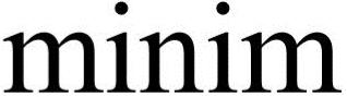 Trademark Logo MINIM