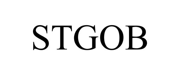 Trademark Logo STGOB
